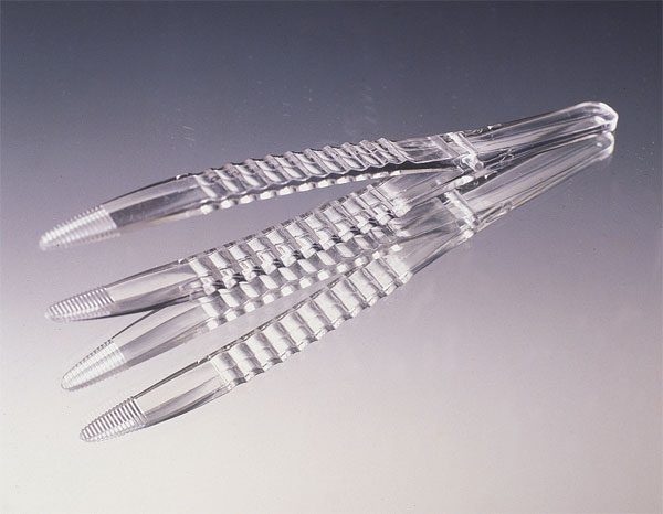 Nesterilní plastová anatomická pinzeta, délka 11 cm
