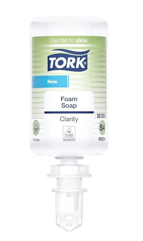 Ekologické pěnové mýdlo Clarity, 1000 ml, 2500 dávek, S4