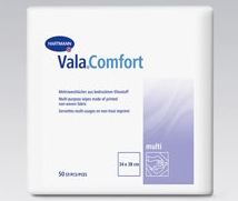 VALA COMFORT, víceúčelové utěrky z netkaného textilu, 100 ks