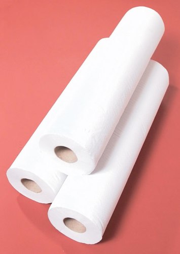 OMNICREP, papírová role na vyšetřovací lehátka, 2 vrstvy, barva bílá, délka 50 m, šířka 50 cm