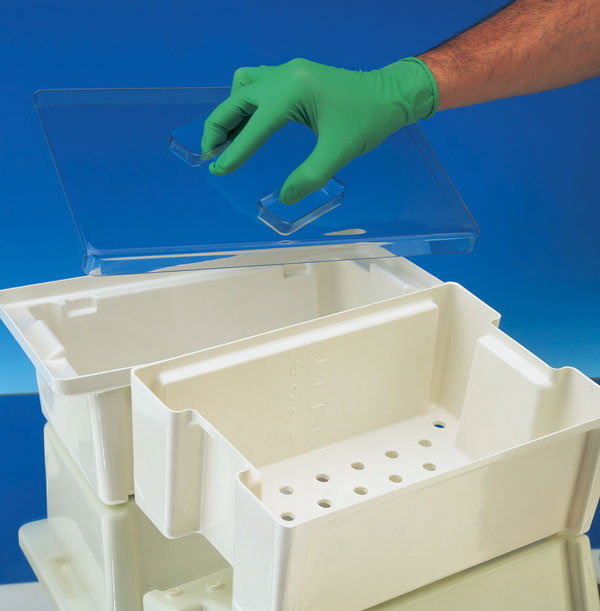 BOX pro dezinfekci, objem 10 litrů, rozměry 400 x 290 x 180 mm