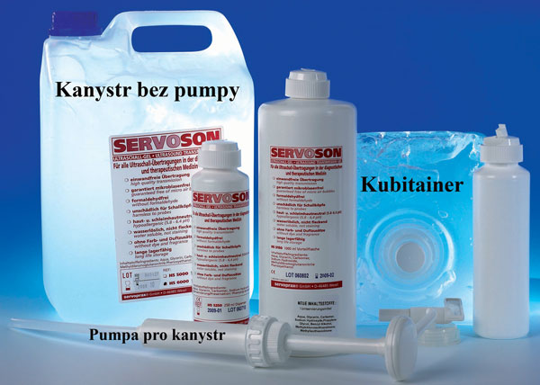 SERVOSON, ultrazvukový gel, 250 ml