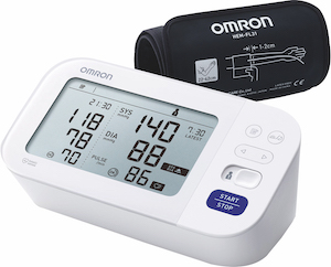 OMRON M6, automatický tlakoměr, tuhá, široká manžeta pro dospělé a obézní
