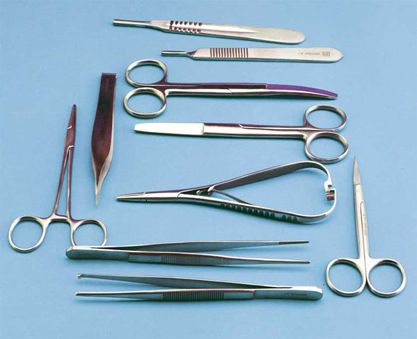 SOUPRAVA NÁSTROJŮ pro praktického lékaře