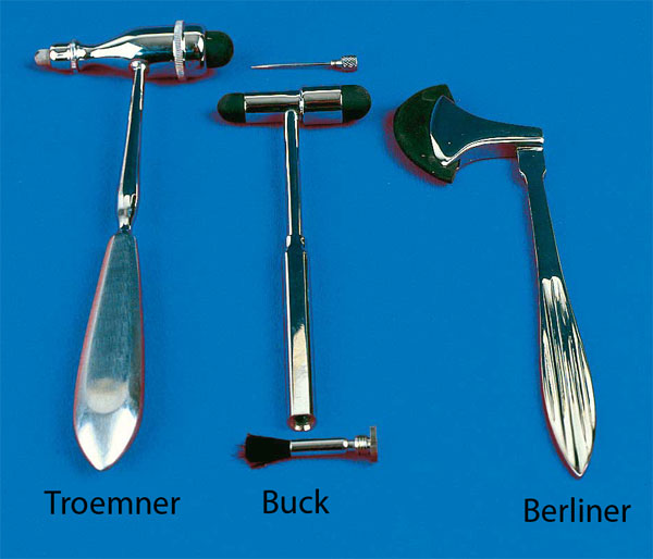 TROEMNER, neurologické kladívko, délka 24 cm