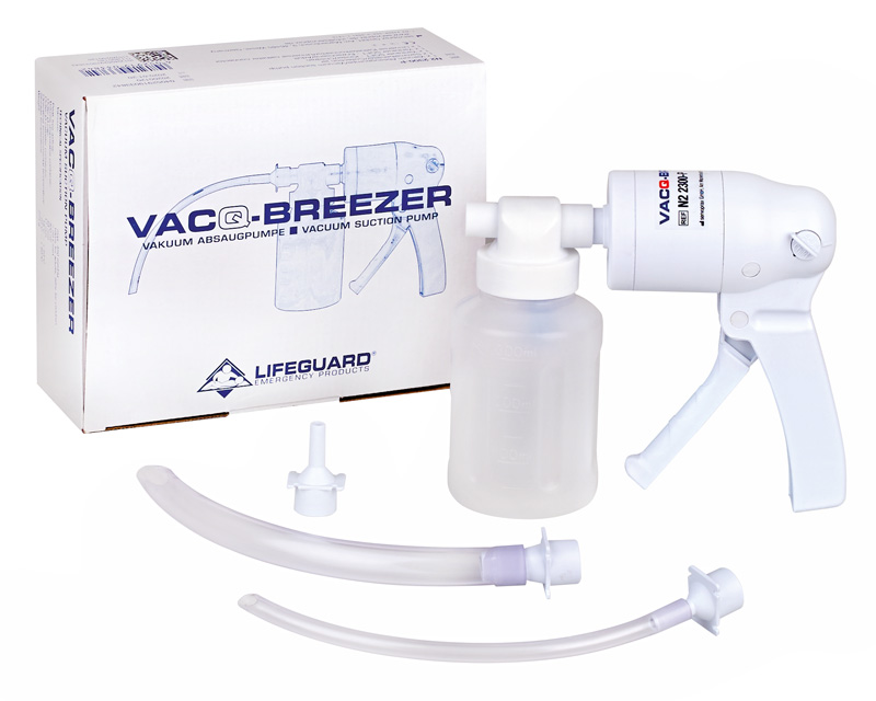 VAC-Q-BREEZER, ruční odsávačka horních cest dýchacích