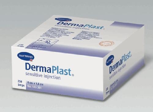 DERMAPLAST, poinjekční nealergizující náplasti, 4 x 1,6 cm, 250 ks