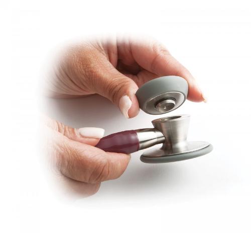 ADSCOPE CARDIO / PEDIATRIC, profesionální konvertibilní fonendoskop, vínový