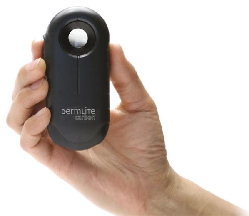 DERMLITE CARBON, profesionální dermatoskop, přepínatelná polarizace