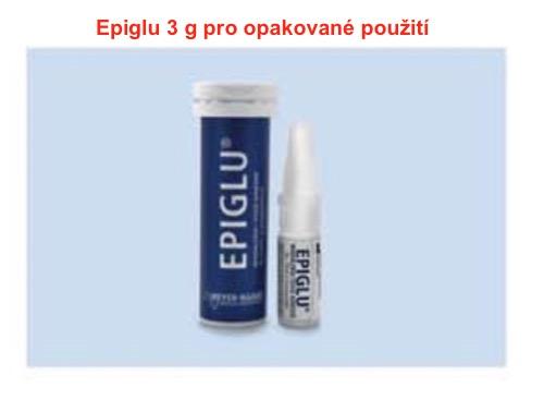 EPIGLU, tkáňové lepidlo, jedna dávka s 0,3 g
