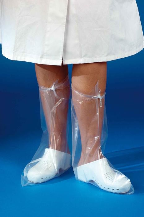 NÁVLEKY EXTRA, vysoké návleky, polyetylen, průhledné, 50 ks